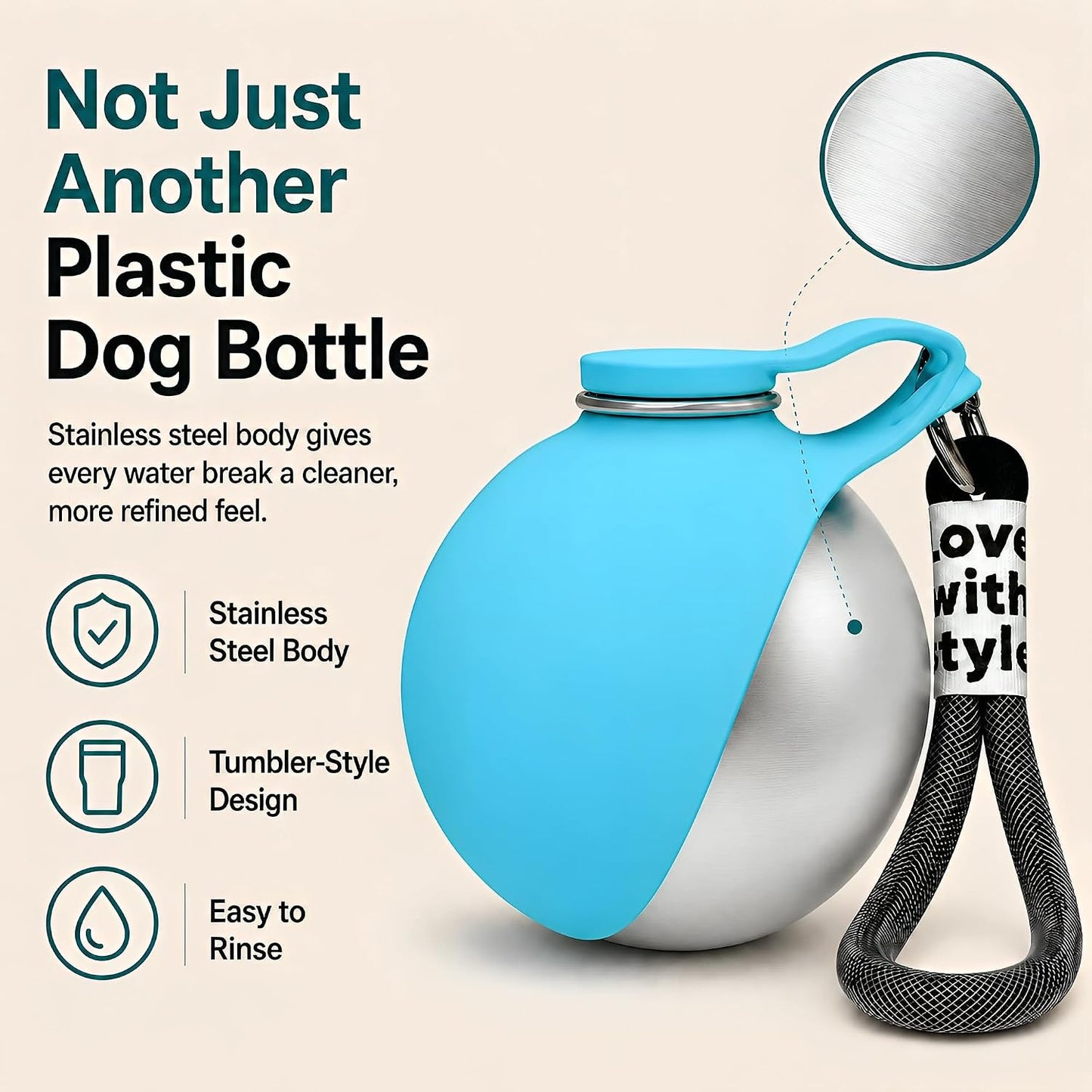 Portable Dog Water Bottle